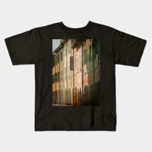 Row of Houses Kids T-Shirt